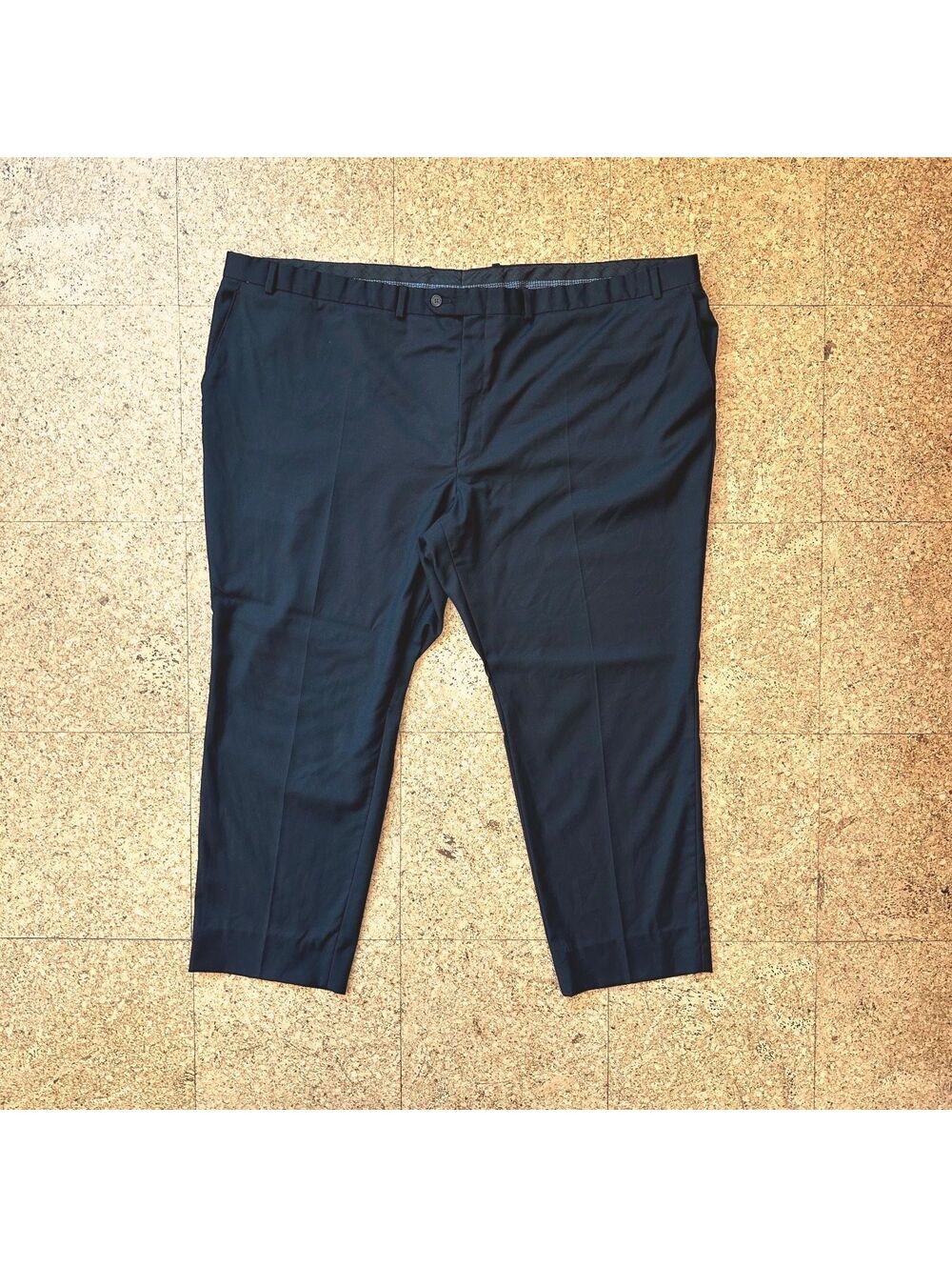 Lauren Ralph Lauren Black Wool Blend Dress Pants W54 L30 Formal Office Union